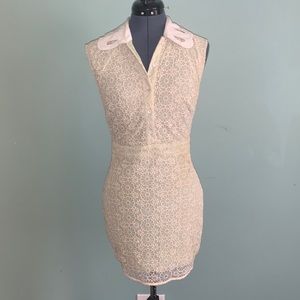 ModCloth Collared Dress Mint Green